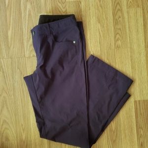 Athleta purple pants size 8